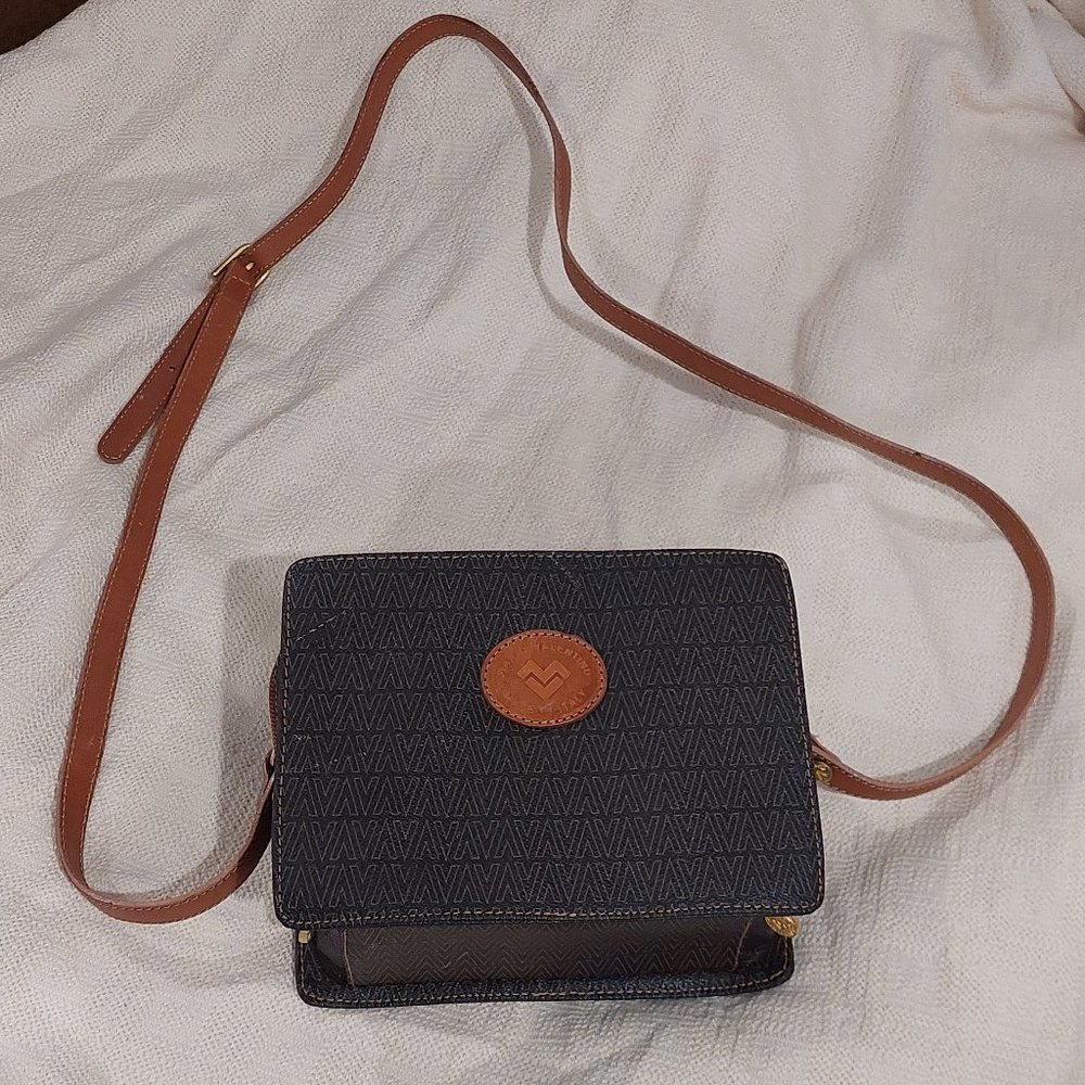 Mario Valentino Structured Crossbody